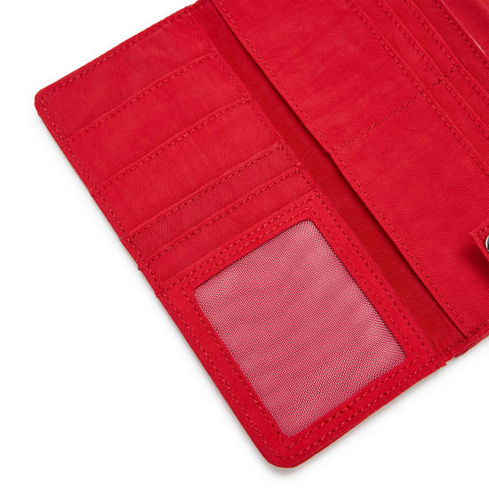 Portefeuilles Kipling Money Land Snap Rouge | FR 1425EB